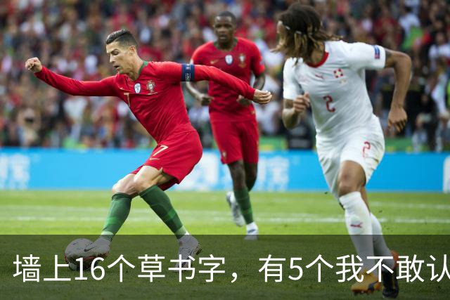 墙上16个草书字，有5个我不敢认！全认出的堪称本科水平——为什么书法家偏爱小笔写大字？