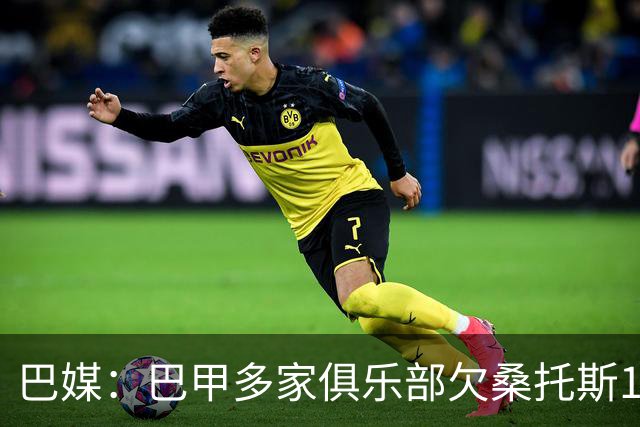 巴媒：巴甲多家俱乐部欠桑托斯1.39亿雷亚尔